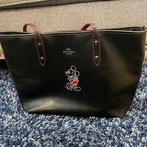 Coach Disney Collaboration Mickey Tote Bag